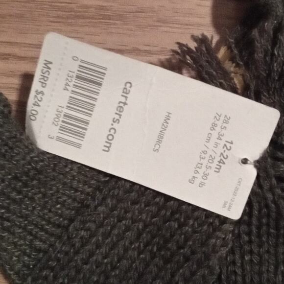 Boy's carter's NWT Hat & Mittens - Picture 9 of 11